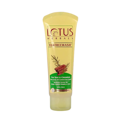 Lotus Herbals Face Wash Tea Tree N Cinnamon